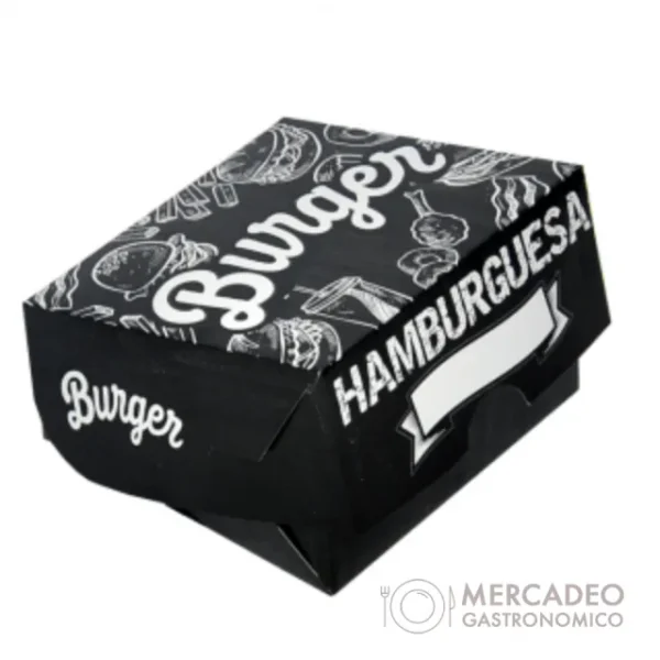 Caja de Hamburguesa Personalizada para Delivery