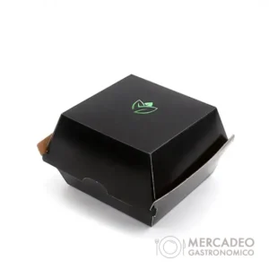 Caja de Hamburguesas con Cierre Seguro para Delivery