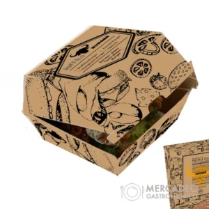 Caja de Hamburguesas Gourmet para Restaurantes