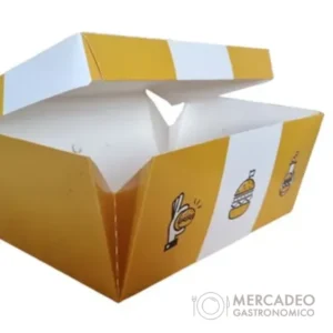 Caja de Hamburguesas Nocturna para Eventos y Fiestas