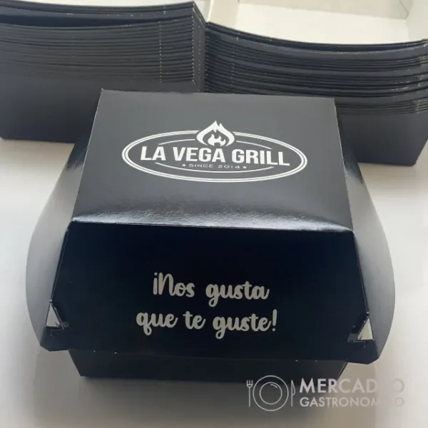 Caja de Hamburguesas para Food Trucks Urbanos