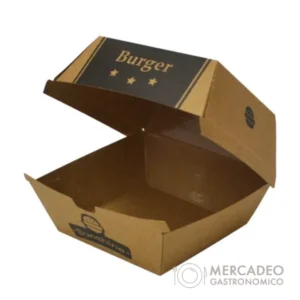 Caja de Hamburguesas Personalizada para Comida Rápida