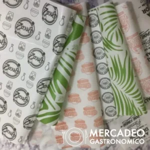 Papel Antigrasa con Logotipo