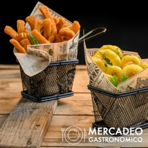 Papel Antigrasa para Combo de Papas y Nuggets
