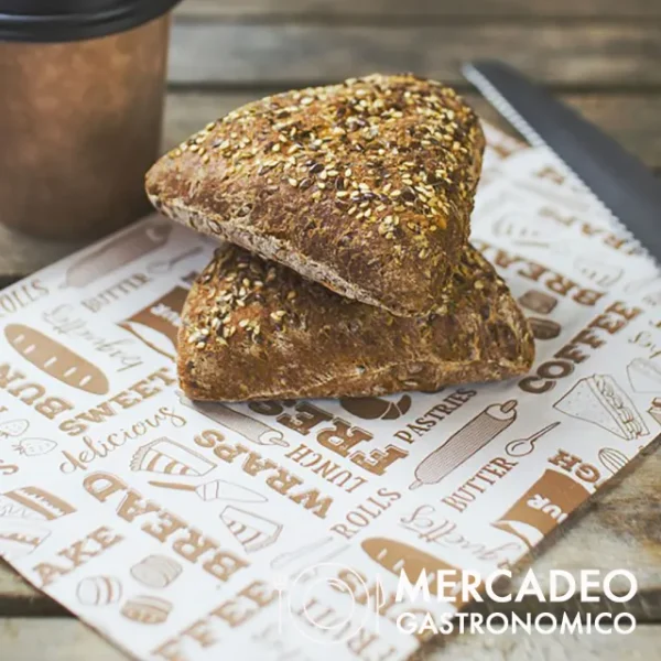 Papel Antigrasa para Croissants y Empanadas