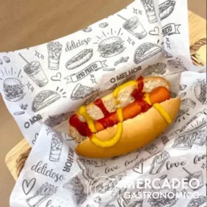 Papel Antigrasa para Hot Dogs
